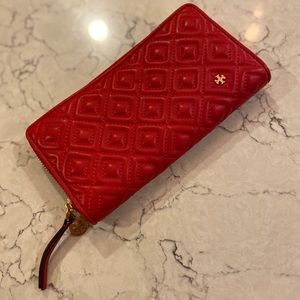Tory Burch Fleming Zip Continental Wallet